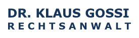 Dr. Klaus Gossi - Rechtsanwalt